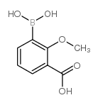 3-Borono-2-methoxybenzoic acid - Chemical structure and product image