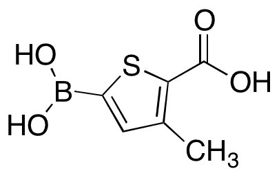 5-Borono-3-methylthiophene-2-carboxylic acid - Chemical structure and product image