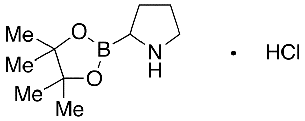H-Boroproline Pinacol Hydrochloride - Chemical structure and product image