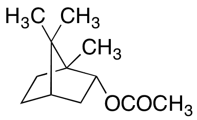 (-)-Bornyl Acetate - Chemical structure and product image