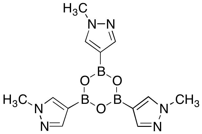 4,4,4-(2,4,6-Boroxintriyl)tris[1-methyl-1H-pyrazole - Chemical structure and product image