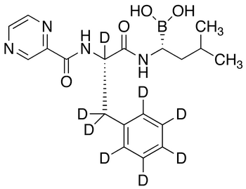 Bortezomib-D8 (Major) - Chemical structure and product image