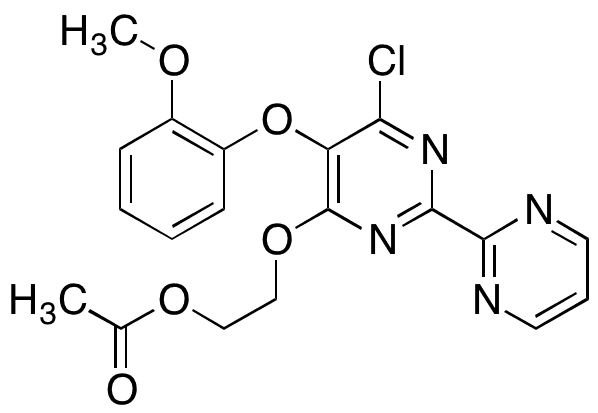 Bosentan Acetate - Chemical structure and product image