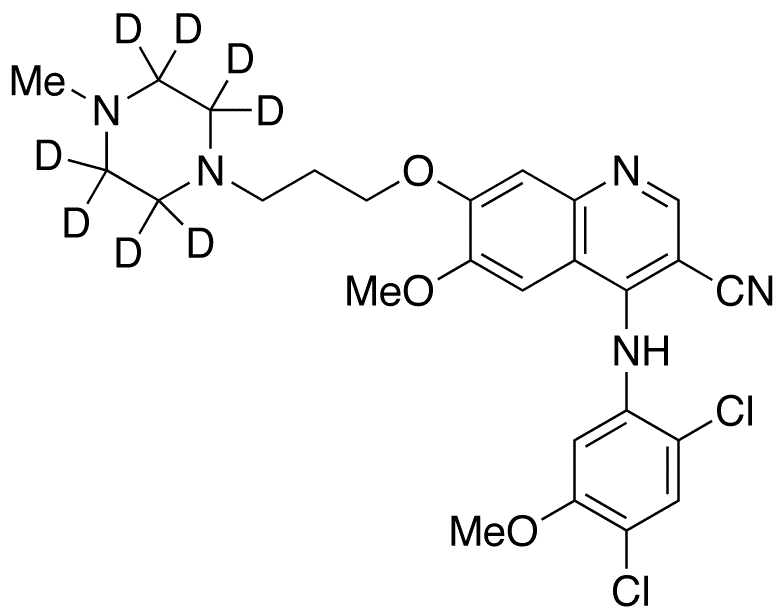 Bosutinib-d8 - Chemical structure and product image