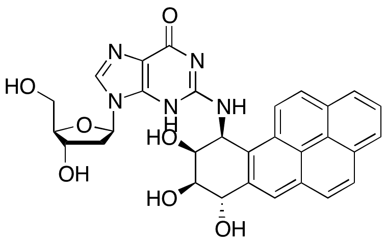 (-)-cis-anti-N2-BPDE-dG - Chemical structure and product image
