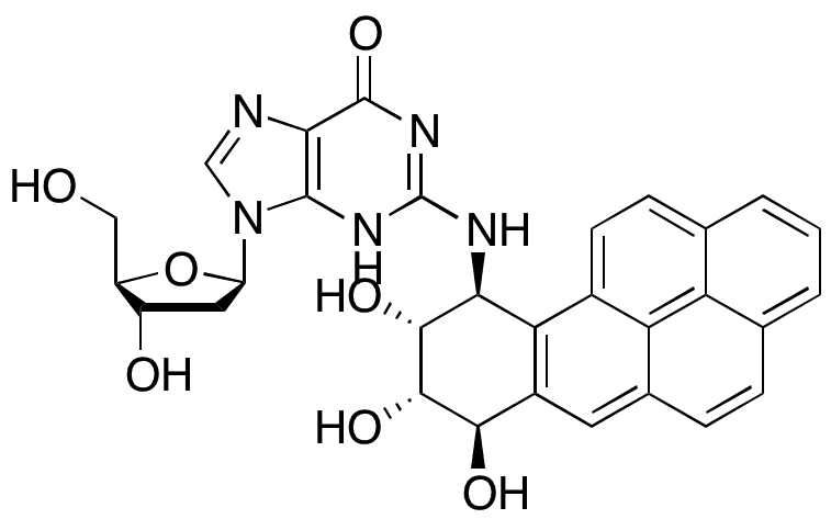 (+)-trans-anti-BPDE-N2-dG - Chemical structure and product image