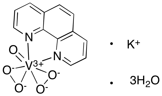bpV(phen) (Potassium Hydrate) - Chemical structure and product image