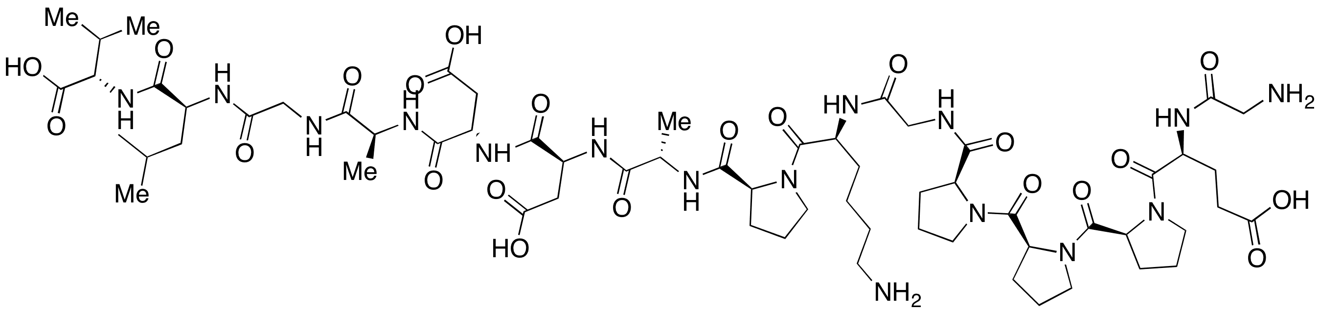 BPC 157 - Chemical structure and product image