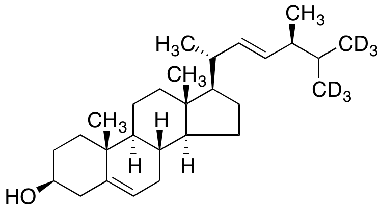 Brassicasterol-D6 - Chemical structure and product image