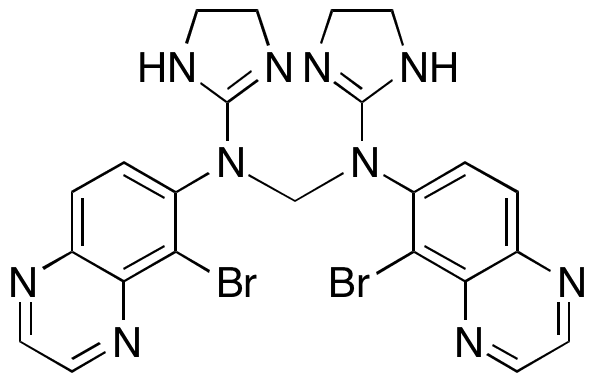 Brimonidine N,N-Methylene Dimer - Chemical structure and product image