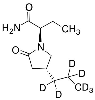 alphaR-Brivaracetam-d7 - Chemical structure and product image
