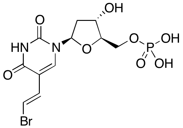 Brivudine 5-Monophosphate - Chemical structure and product image