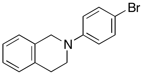 2-(4-Bromophenyl)-1,2,3,4-tetrahydroisoquinoline - Chemical structure and product image