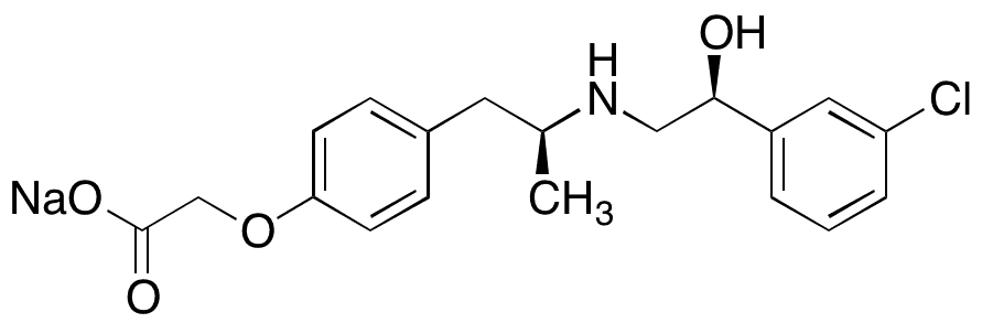 BRL 37344 Sodium - Chemical structure and product image