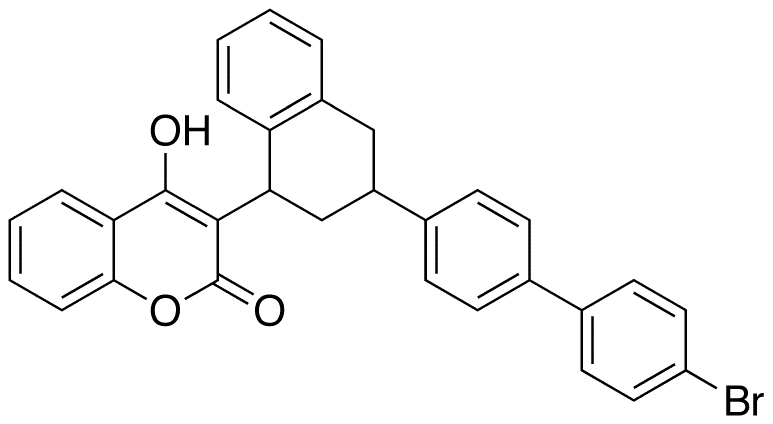 Brodifacoum - Chemical structure and product image
