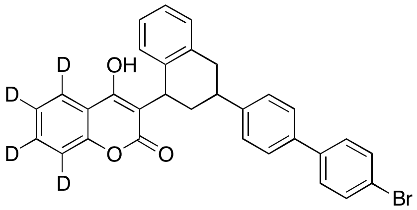 Brodifacoum-d4 - Chemical structure and product image