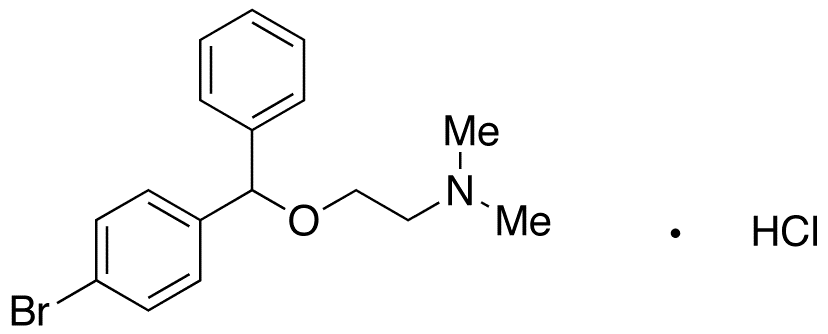 Bromazine Hydrochloride - Chemical structure and product image