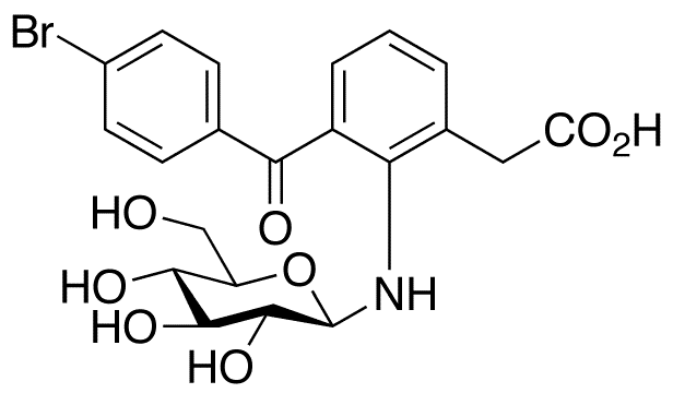Bromfenac N-beta-D-Glucoside - Chemical structure and product image