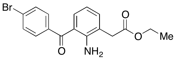 Bromfenac Ethyl Ester - Chemical structure and product image