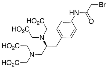 (S)-1-(p-Bromoacetamidobenzyl)ethylenediaminetetraacetic Acid (~80%) - Chemical structure and product image