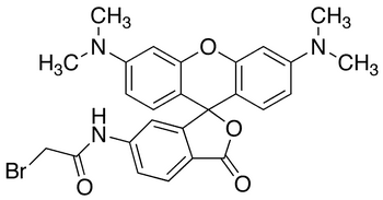 6-[Bromoacetamido]tetramethyl Rhodamine - Chemical structure and product image
