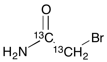 2-Bromoacetamide-13C2 - Chemical structure and product image