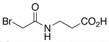 N-Bromoacetyl-beta-alanine - Chemical structure and product image