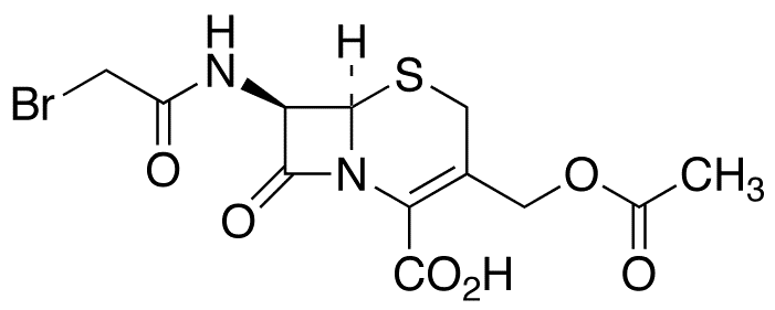 7-Bromoacetylaminocephalosporanic Acid - Chemical structure and product image