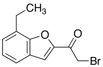 2-Bromoacetyl-7-ethylbenzofuran - Chemical structure and product image