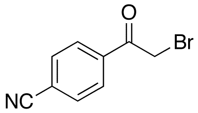 4-(2-Bromoacetyl)benzonitrile - Chemical structure and product image