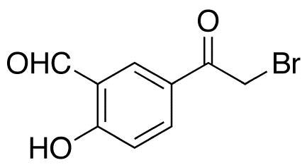 5-(Bromoacetyl)salicylaldehyde - Chemical structure and product image
