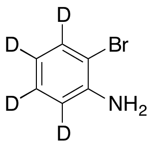 2-Bromoaniline-d4 - Chemical structure and product image