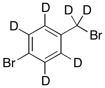 4-Bromobenzyl-d6 Bromide - Chemical structure and product image