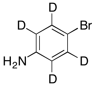 4-Bromoaniline-2,3,5,6-d4 - Chemical structure and product image
