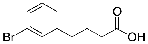3-Bromo-benzenebutanoic Acid - Chemical structure and product image