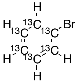 1-Bromobenzene-13C6 - Chemical structure and product image