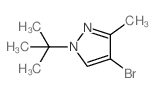 4-Bromo-1-t-butyl-3-methylpyrazole - Chemical structure and product image