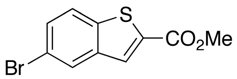 5-Bromobenzothiophene-2-carboxylic Acid Methyl Ester - Chemical structure and product image