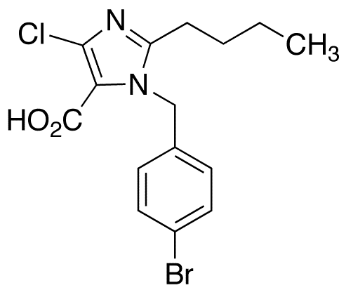 N-(4-Bromobenzyl)-2-butyl-4-chloro-1H-imidazole-5-carboxylic Acid - Chemical structure and product image