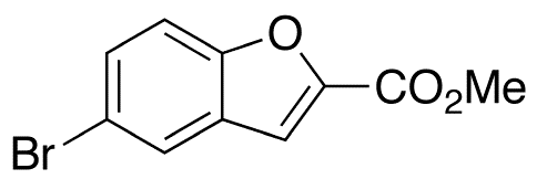 5-Bromobenzofuran-2-carboxylic Acid Methyl Ester - Chemical structure and product image