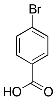 4-Bromobenzoic Acid - Chemical structure and product image