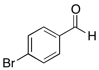 4-Bromobenzaldehyde - Chemical structure and product image