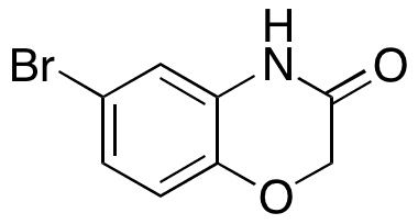 6-Bromo-2H-1,4-benzoxazin-3(4H)-one - Chemical structure and product image