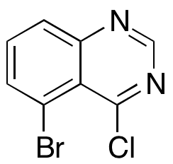 5-Bromo-4-chloro-quinazoline - Chemical structure and product image