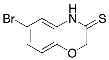 6-Bromo-2H-1,4-benzoxazine-3(4H)-thione - Chemical structure and product image