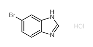 6-Bromo-1H-benzo[d]imidazole hydrochloride - Chemical structure and product image