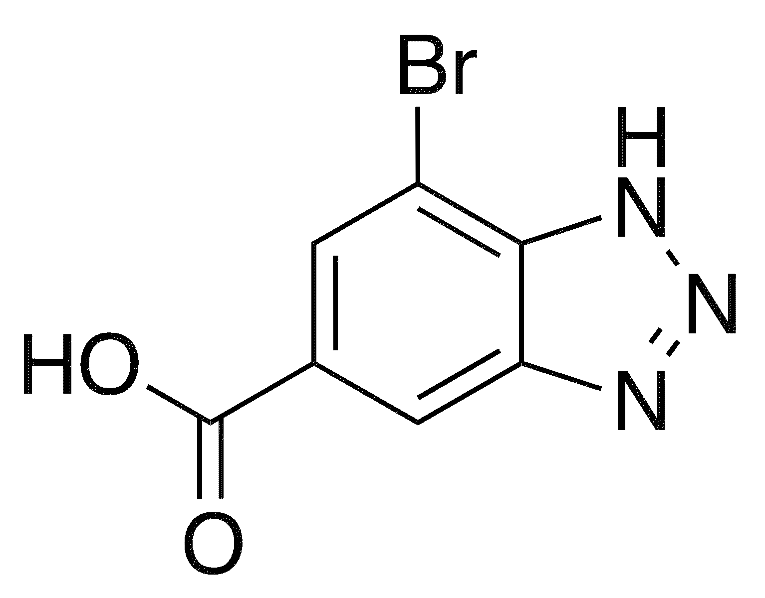 7-Bromo-1H-1,2,3-benzotriazole-5-carboxylic acid - Chemical structure and product image
