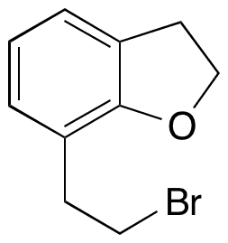 7-(2-Bromoethyl)-2,3-dihydro-1-benzofuran - Chemical structure and product image