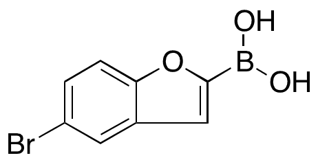 (5-Bromo-1-benzofuran-2-yl)boronic acid - Chemical structure and product image