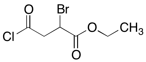 2-Bromo-4-chloro-4-oxo-butanoic Acid Ethyl Ester - Chemical structure and product image